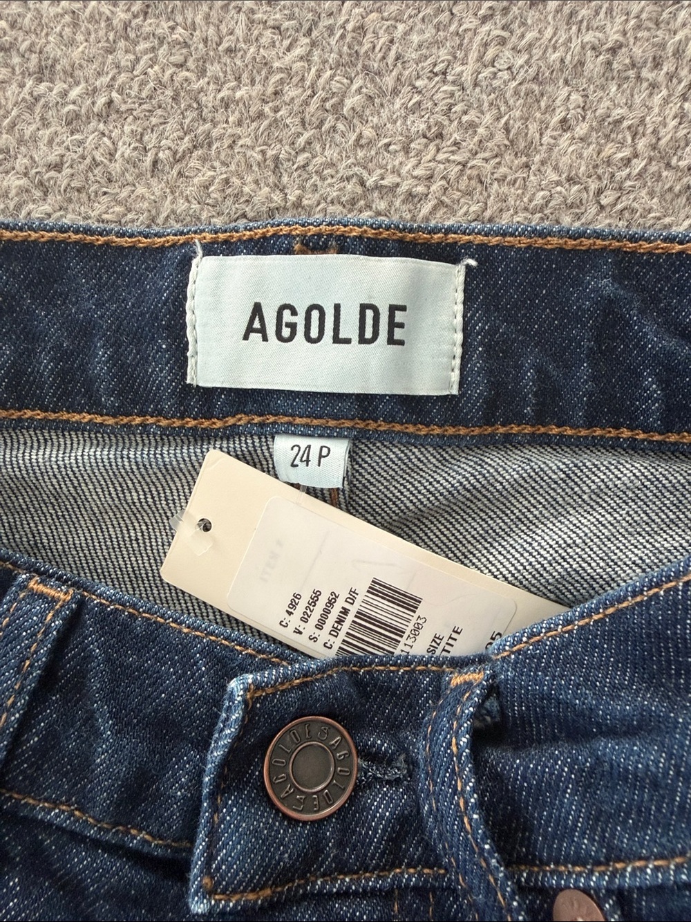 NWOT Agolde Harper Wide Jeans - Picture 4 of 5